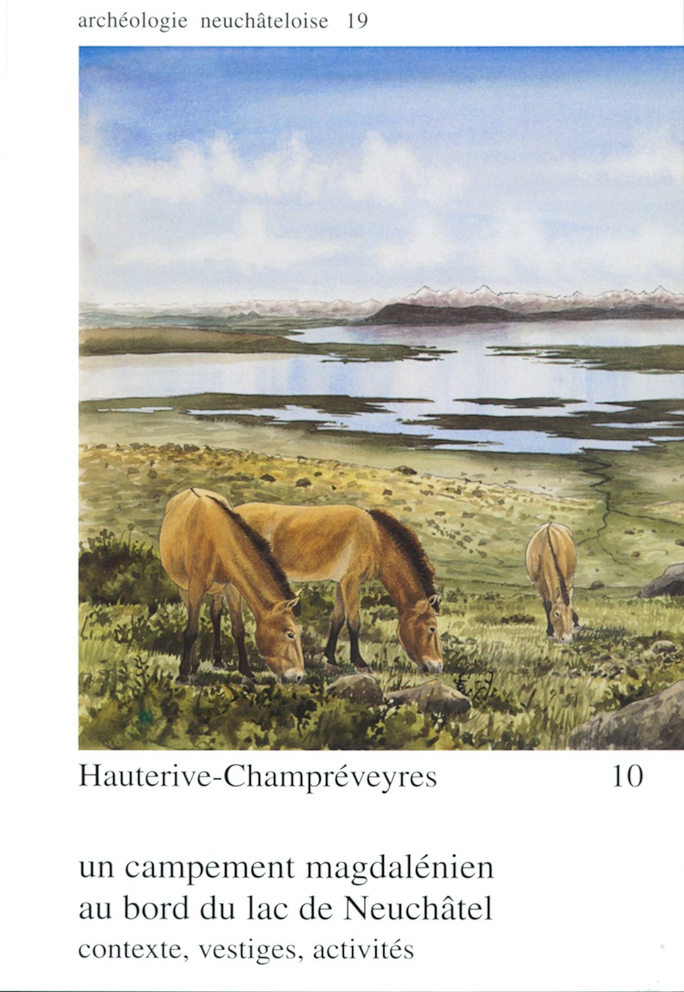 Hauterive-Champréveyres 10: Un campement magdalénien au bord du lac de Neuchâtel : cadre chronologique et culturel, mobilier et book