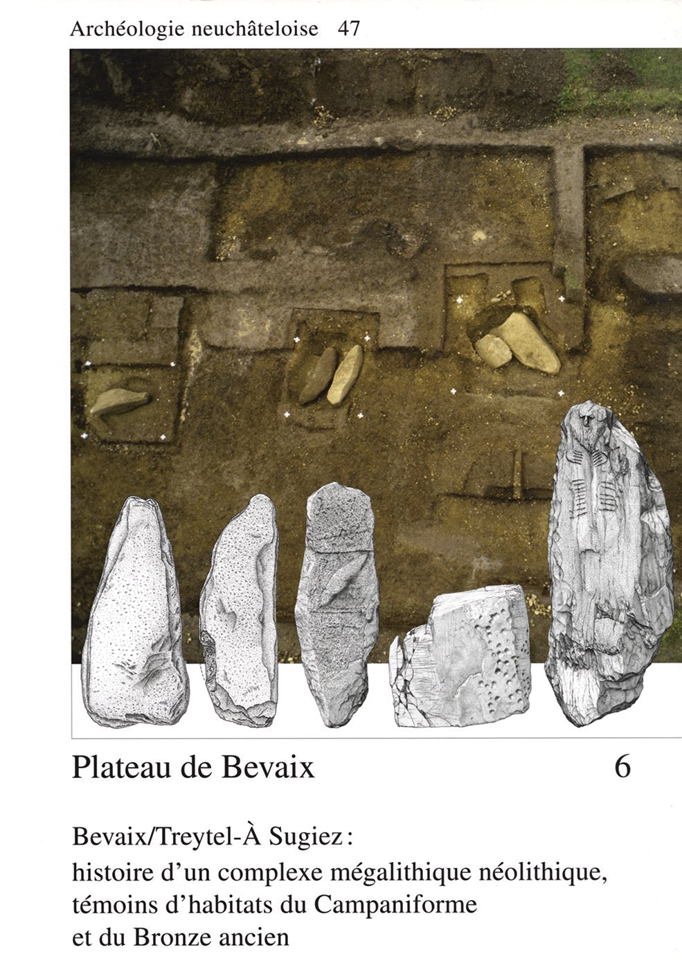 Plateau de Bevaix 6: Bevaix/Treytel-À Sugiez : histoire d'un complexe mégalithique néolithique, témoins d'habitats du Cam book