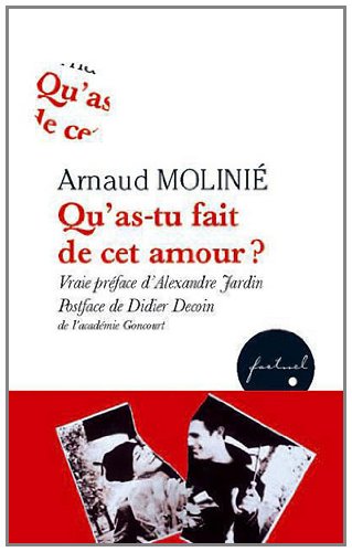 Qu'as-tu fait de cet amour ? book
