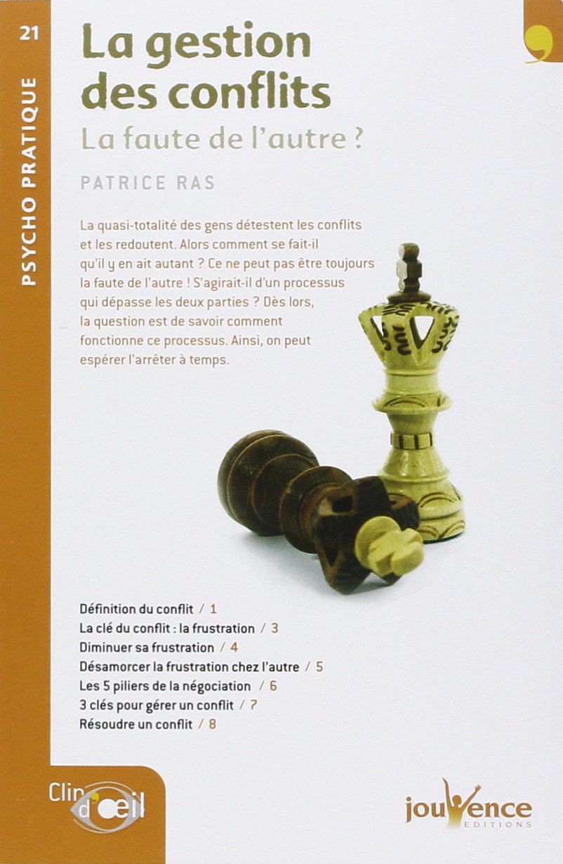 n°21 La gestion des conflits: La faute de l'autre ? book
