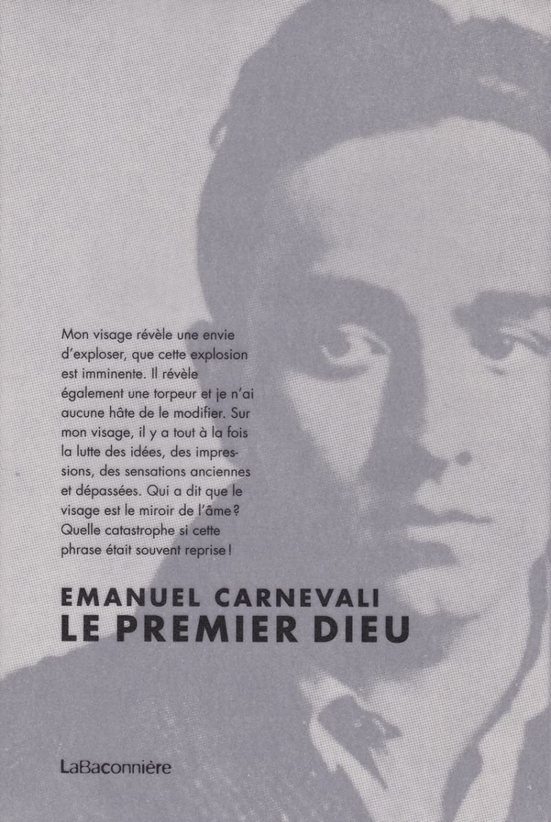 Le premier dieu et autres proses book