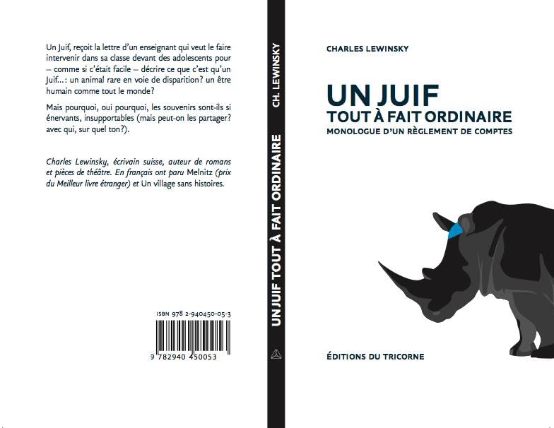 Un juif tout à fait ordinaire : Monologue d'un règlement de comptes book