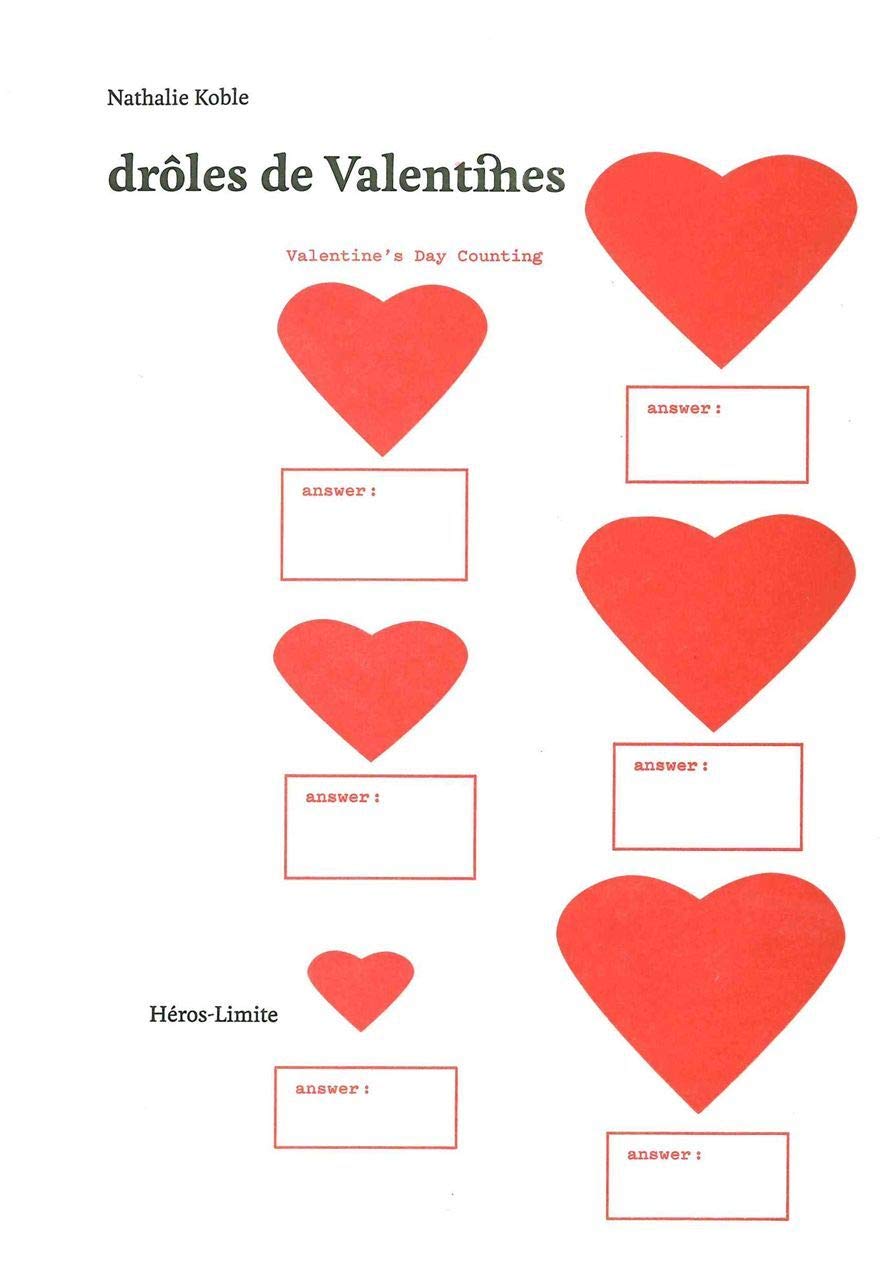 Drôles de Valentines: Anthologie Bilingue Poetry