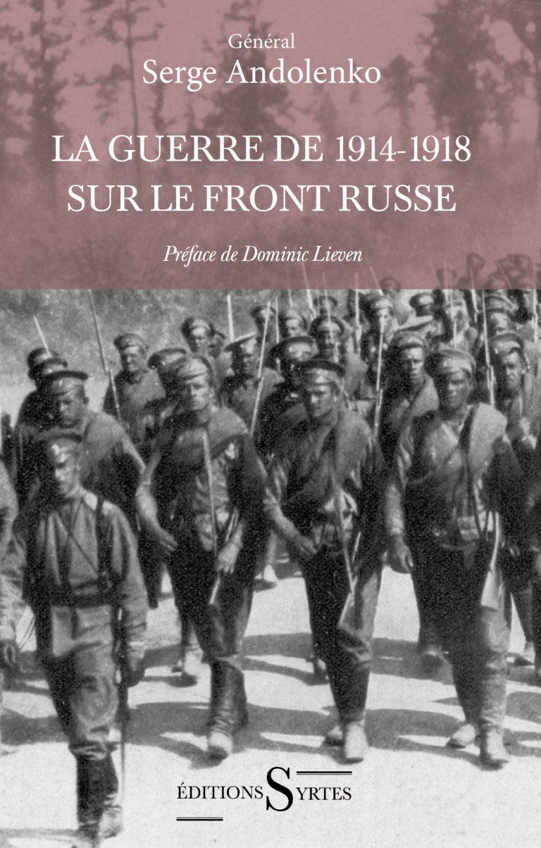 La guerre de 1914-1918 sur le front russe book