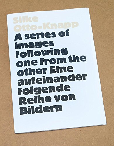 A series of images following one from the other/ Eine aufeinander folgende Reihee von Bildern Books