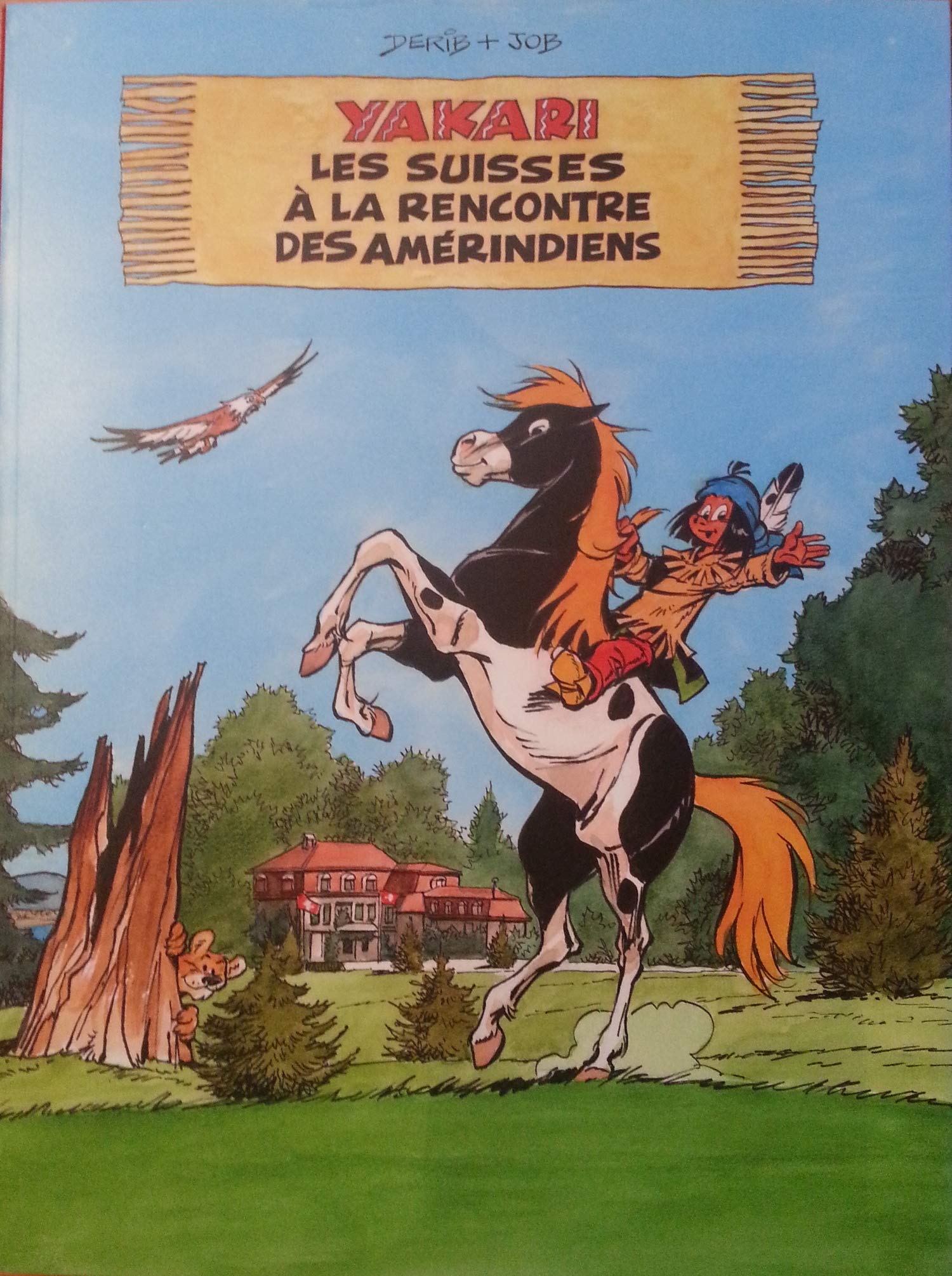 Yakari, Les Suisses à la rencontre des Amérindiens Manga