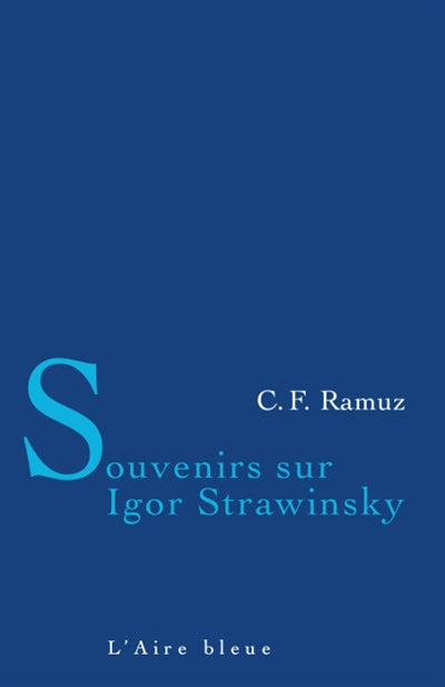 Product Image: Souvenirs sur Igor Strawinsky