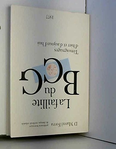 La Faillite du B.C.G. : Témoignages d'hier et d'aujourd'hui book