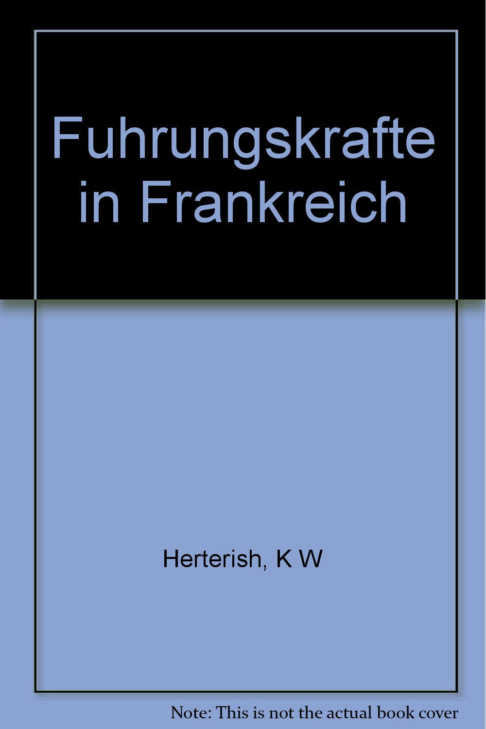 Product Image: Führungskräfte in Frankreich