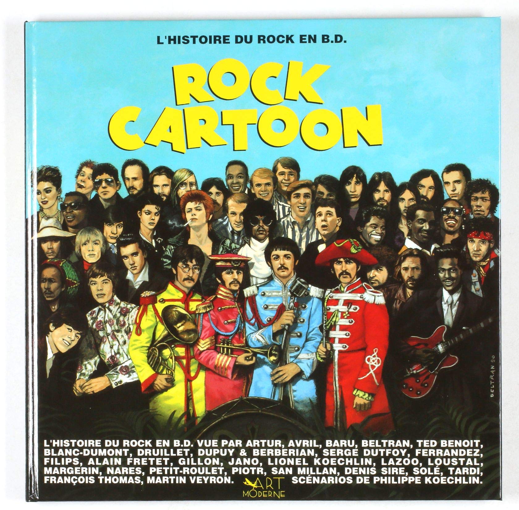 Rock cartoon / l'histoire du rock en BD Books
