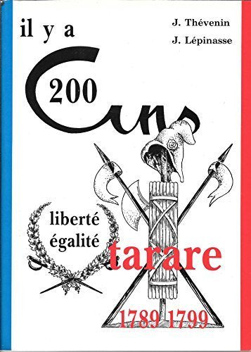Il y a 200 ans Tarare : 1789-1799 book