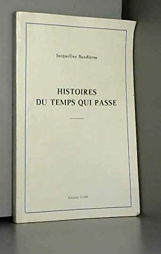Histoires du temps qui passe Books