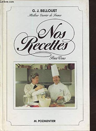 Nos recettes pour vous book
