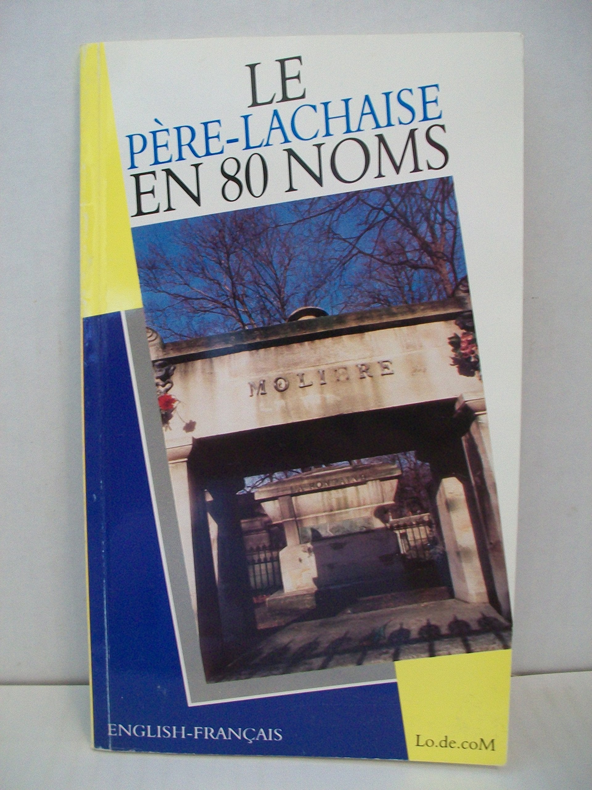 Le Père-Lachaise en 80 noms (english-français) book