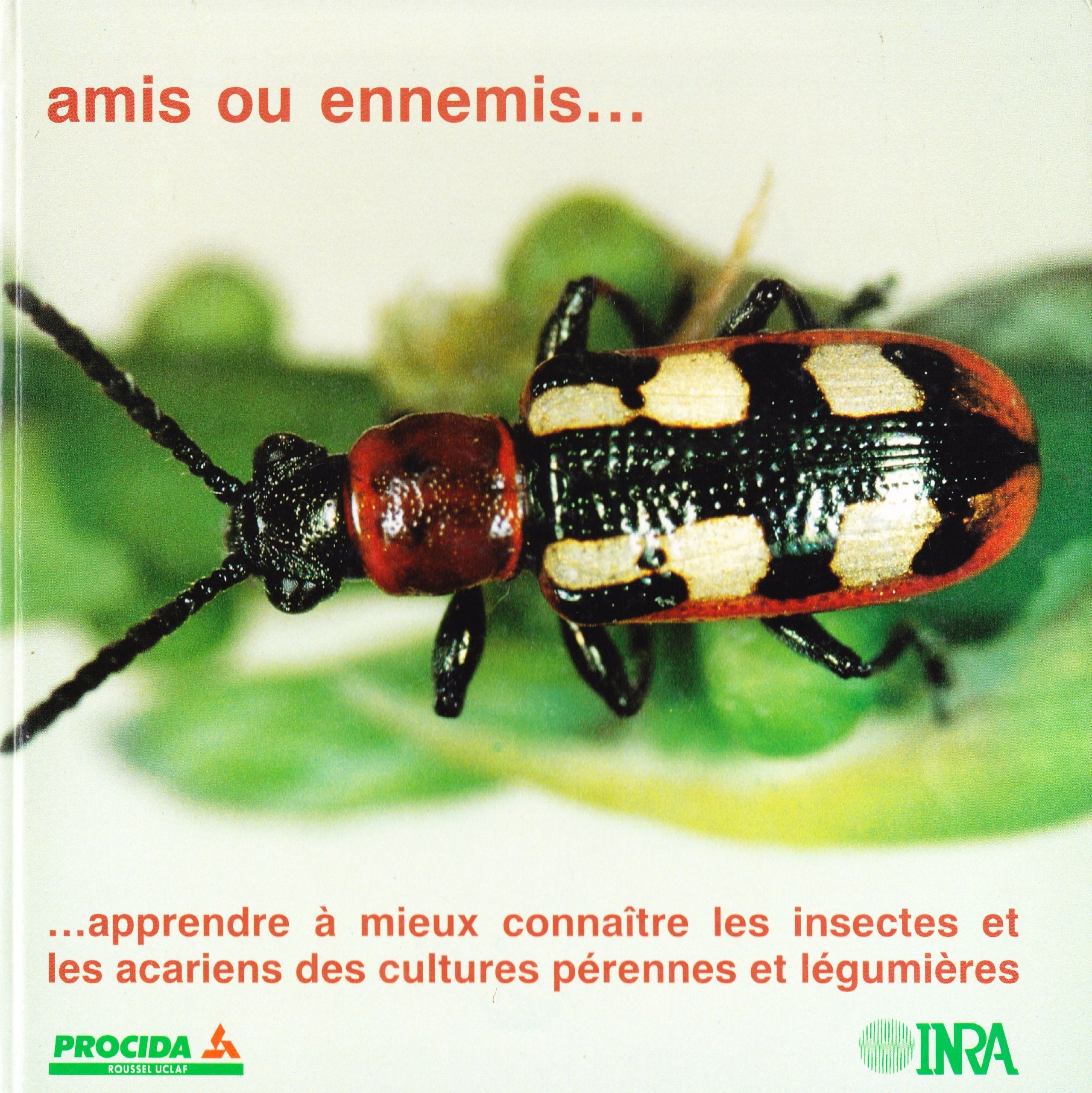 amis ou ennemis apprendre à mieux connaitre les insectes et les acariens des cultures pérennes et légumières book