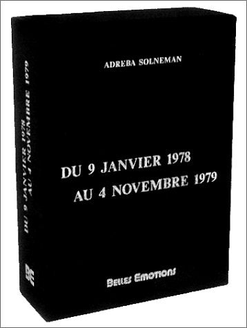 Du 9 janvier 1978 au 4 novembre 1979 (Coffret : Boîte 12 cahiers + 15 cartes) book