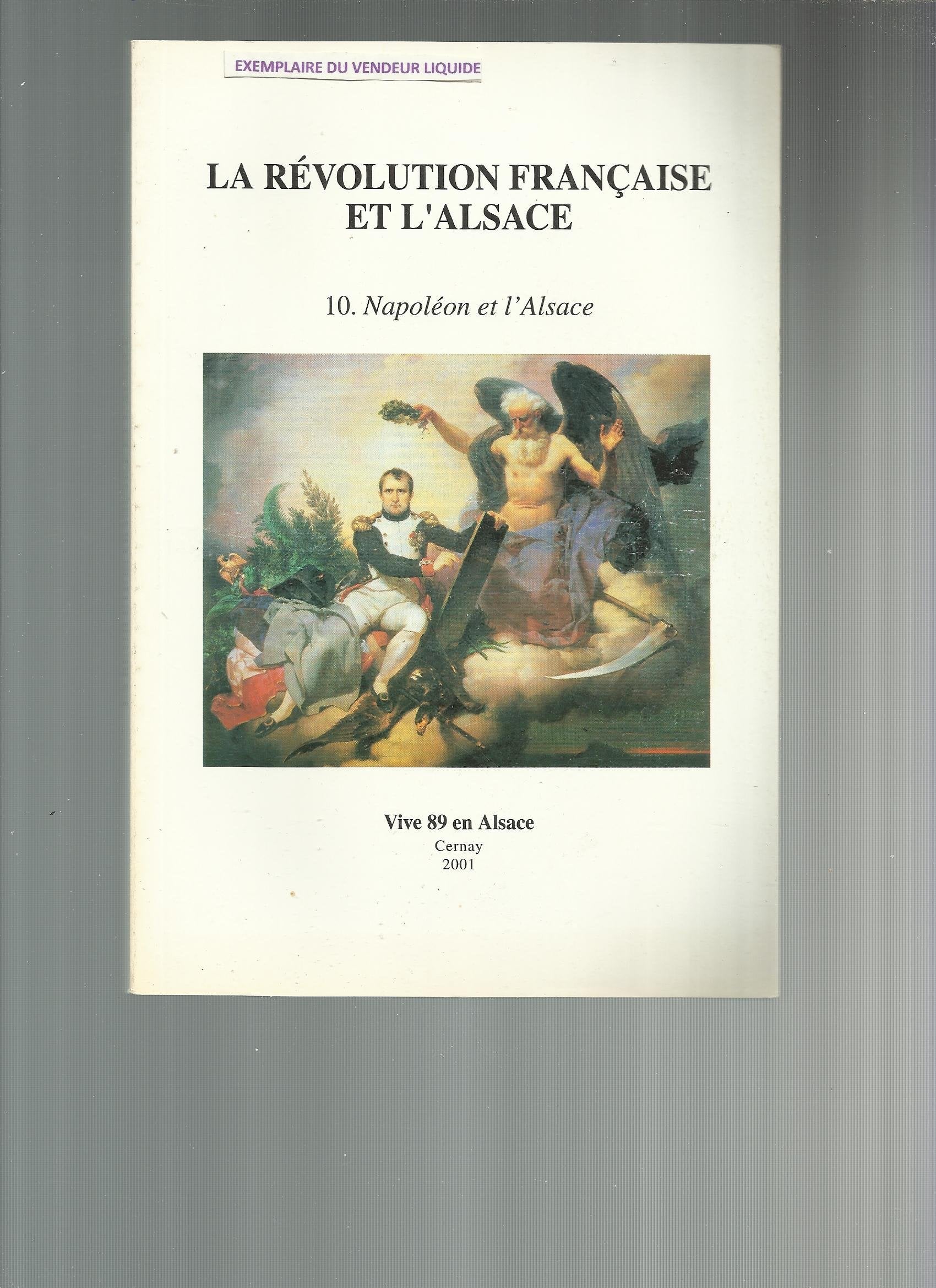La Révolution française et l'Alsace book