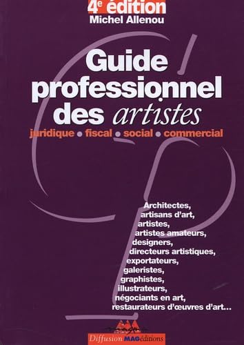 Guide professionnel des artistes book