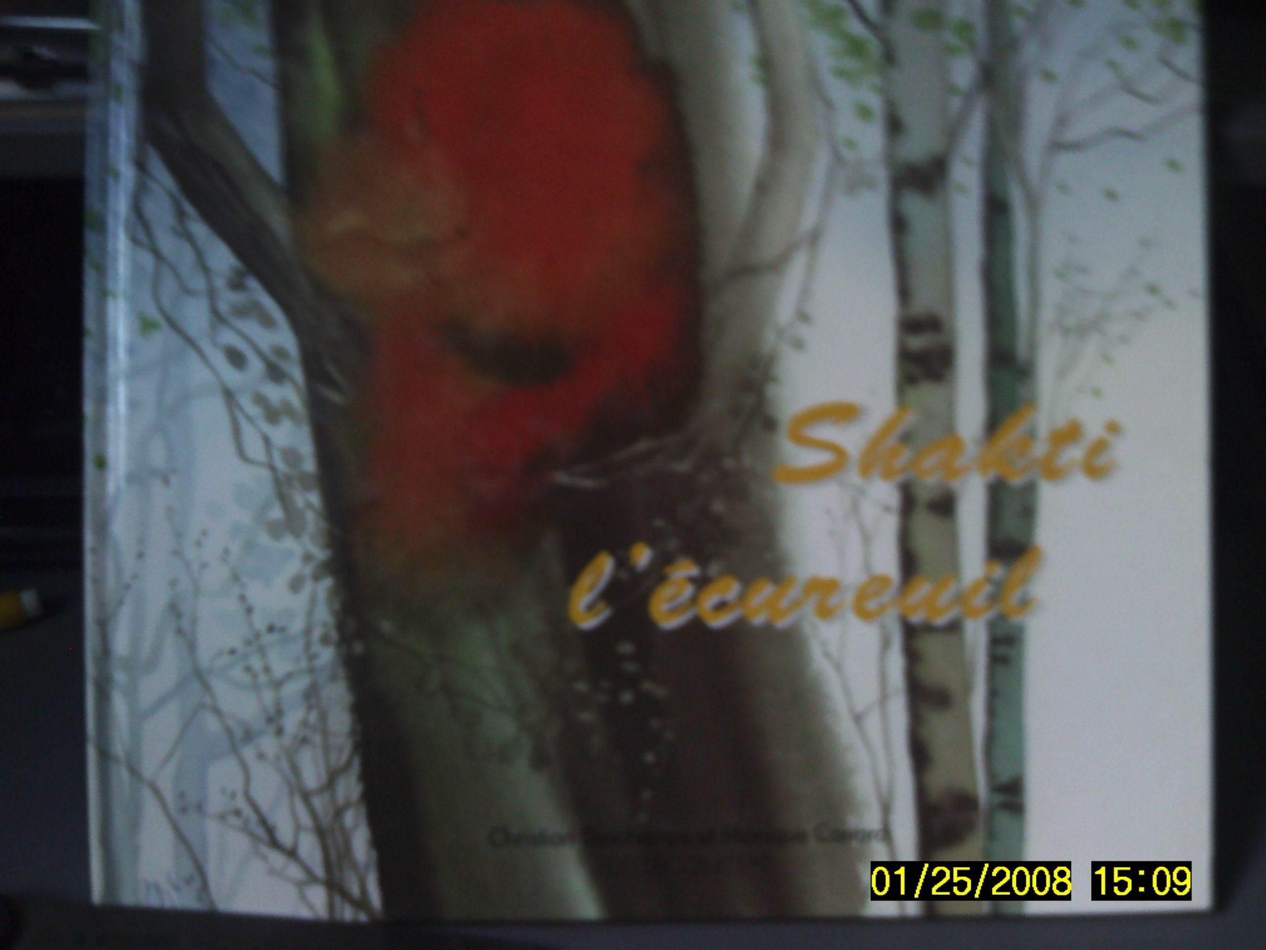 Shakti, l'écureuil book
