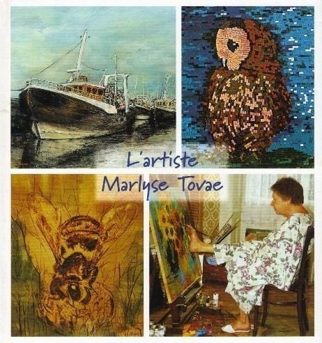 Marlyse Tovae : Artiste peintre du pied book