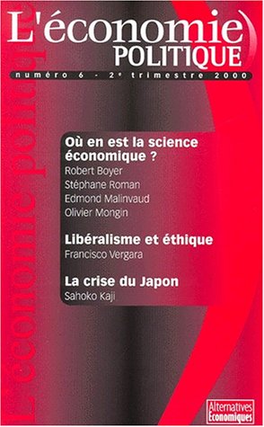 Revue l'économie politique nø6 deuxième trimestre 2000 book