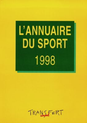 Product Image: L'annuaire du sport 1998