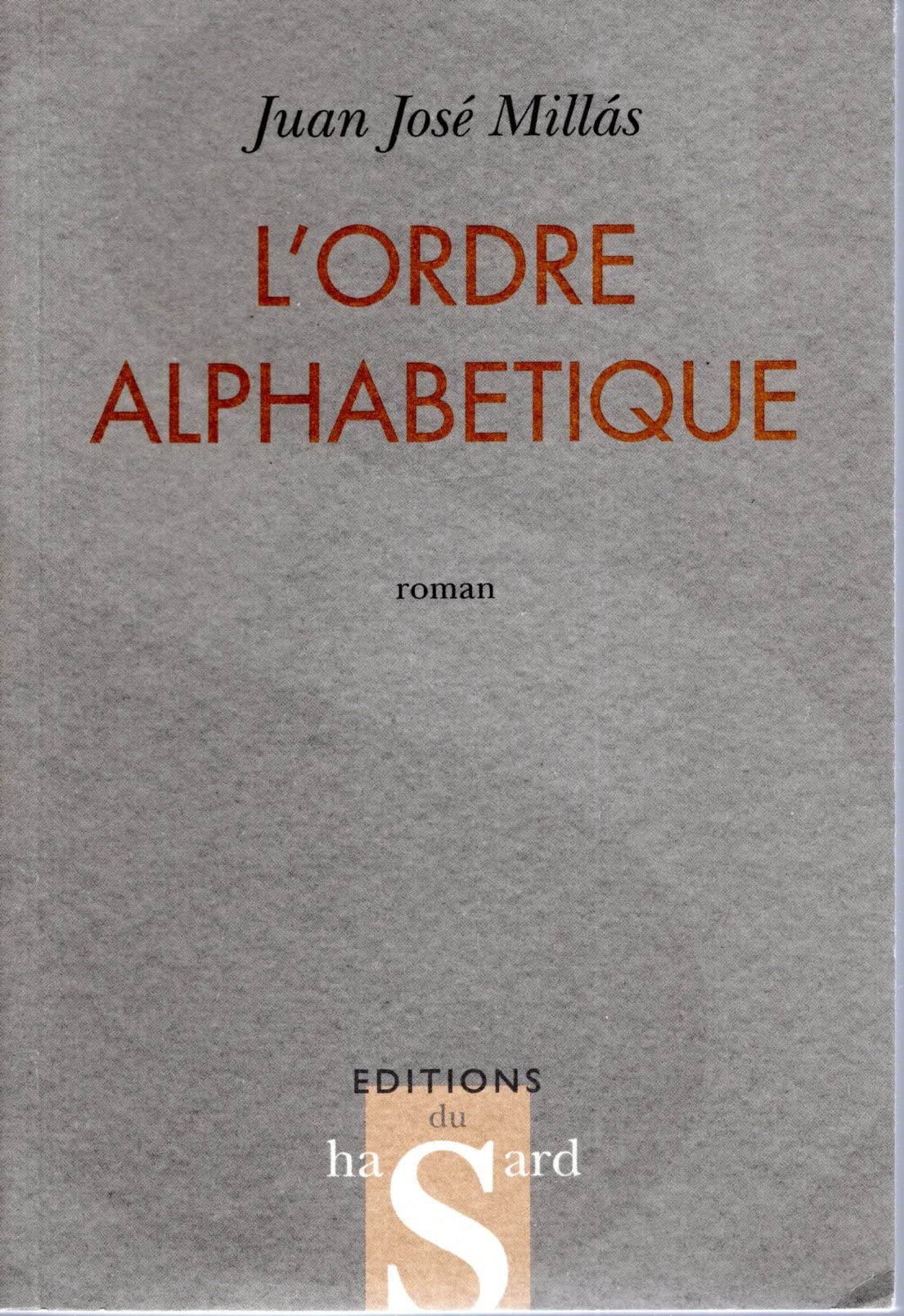 L'Ordre Alphabetique Books