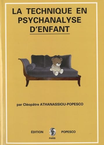 La technique en psychanalyse d'enfant Books