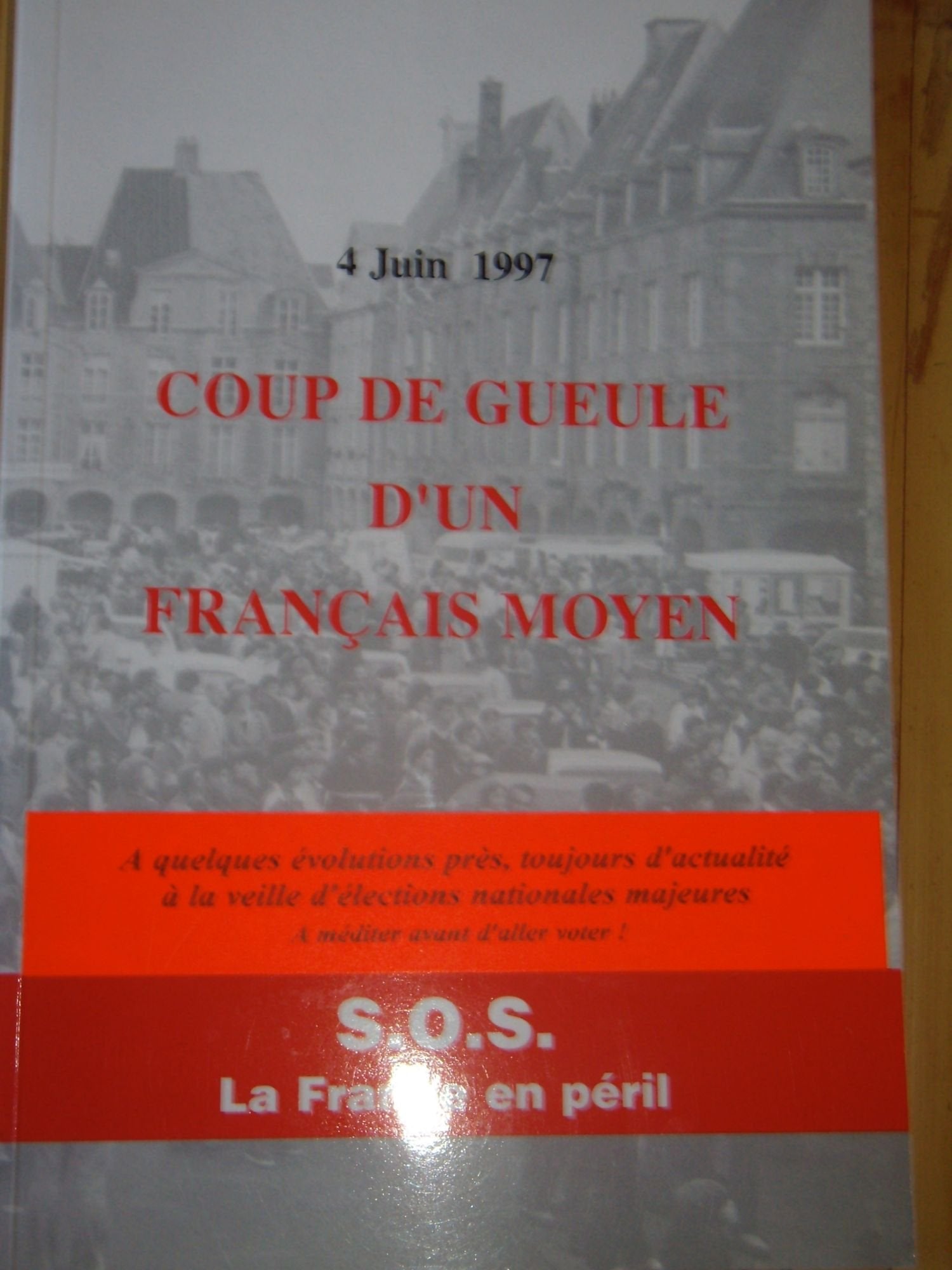 Coup de gueule d'un Français moyen : 4 juin 1997 book