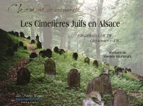 Les cimetières Juifs en Alsace Books