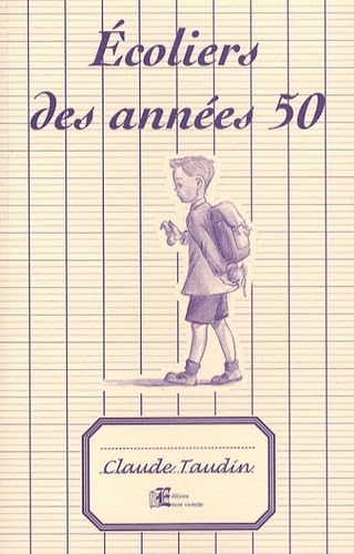 Ecoliers des années 50 Books