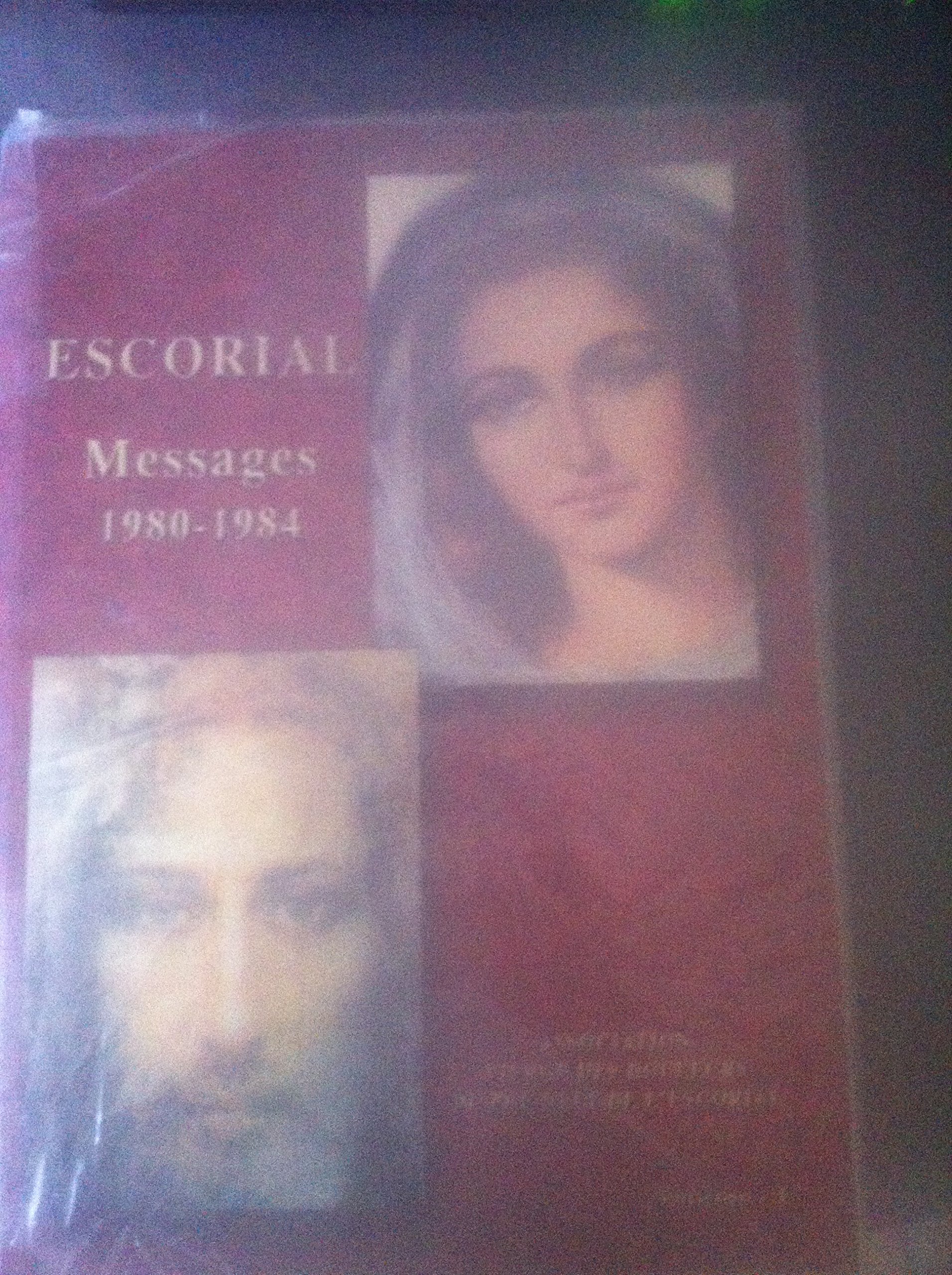 ESCORIAL - MESSAGE 1980 - 1984 book