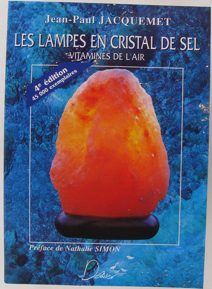 Lampes en cristal de sel Books