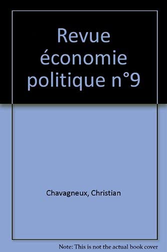 Revue économie politique n°9 book