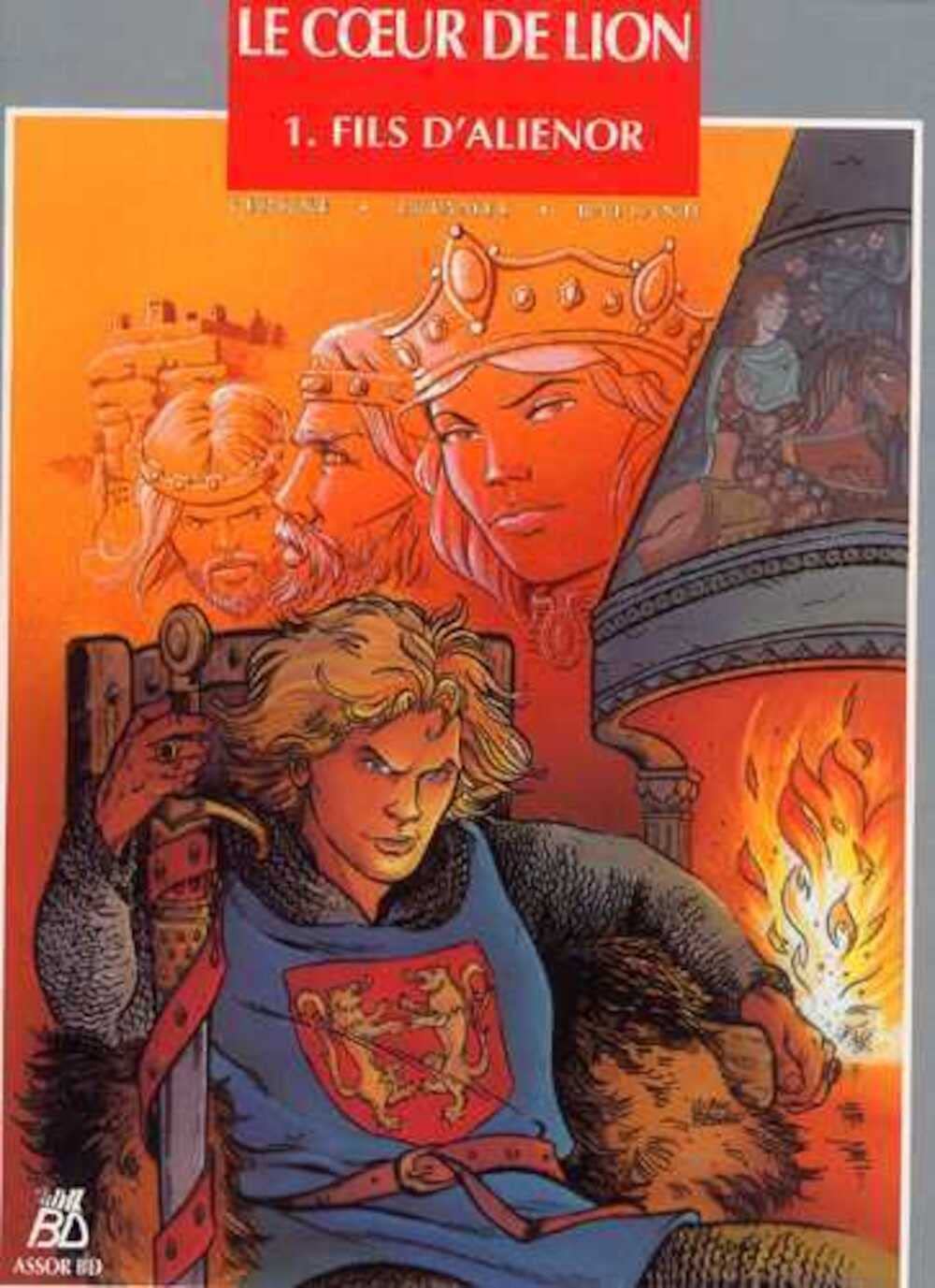 Coeur de Lion T01 Fils d'Alienor Manga