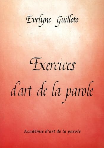 Exercices d'art de la parole Books