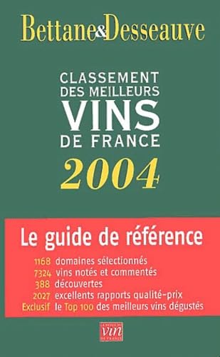Classement 2004 des meilleurs vins de France Books