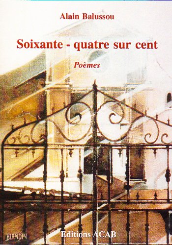 Soixante-quatre sur cent, poèmes book
