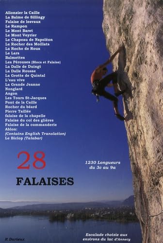 Falaises aux environs d'Annecy: 28 Falaises de la région d'Annecy Books