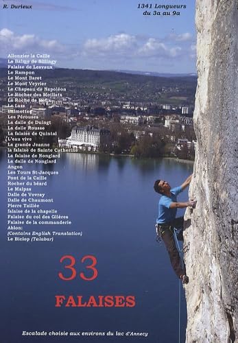 Falaises aux environs d'Annecy: 33 Falaises de la région d'Annecy Books