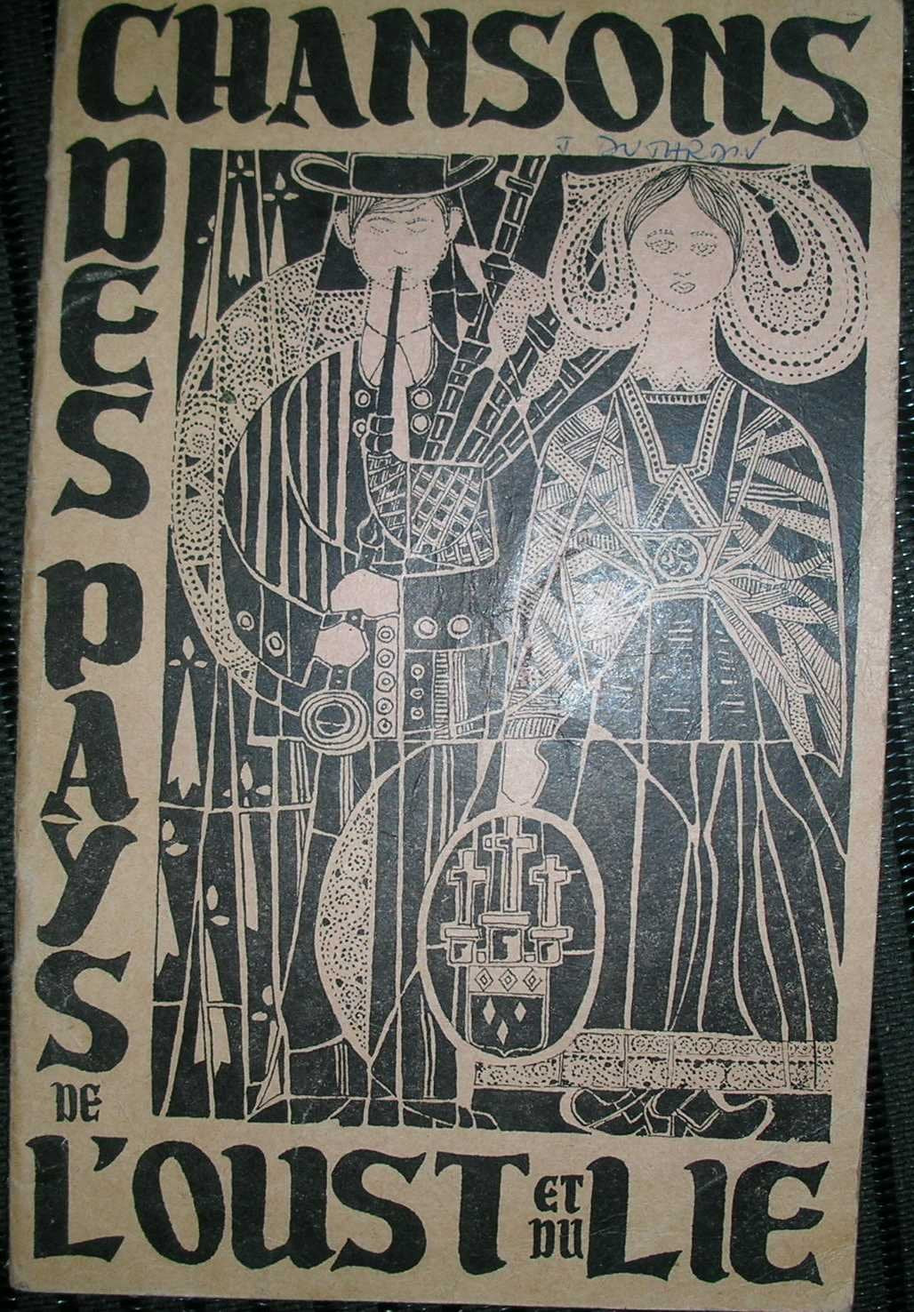 Chansons des pays de l'oust et du lie loudeac et sa region book