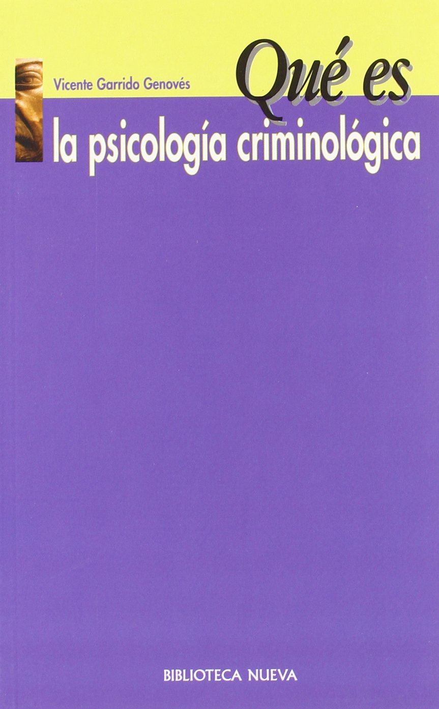 Qué es la psicología criminológica Social Sciences