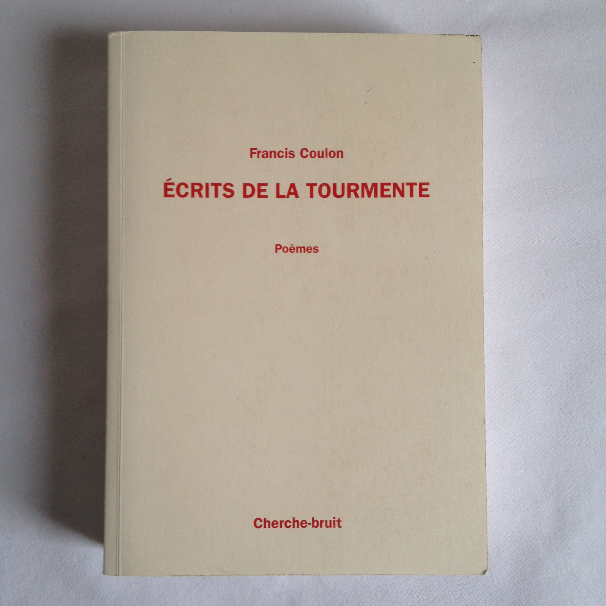 Ecrits de la tourmente. Poèmes book