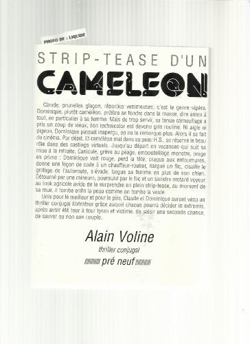 Strip-tease d'un caméléon : Thriller conjugal book