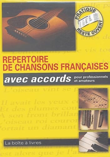 Répertoire de chansons françaises avec accords pour professionnels et amateurs book