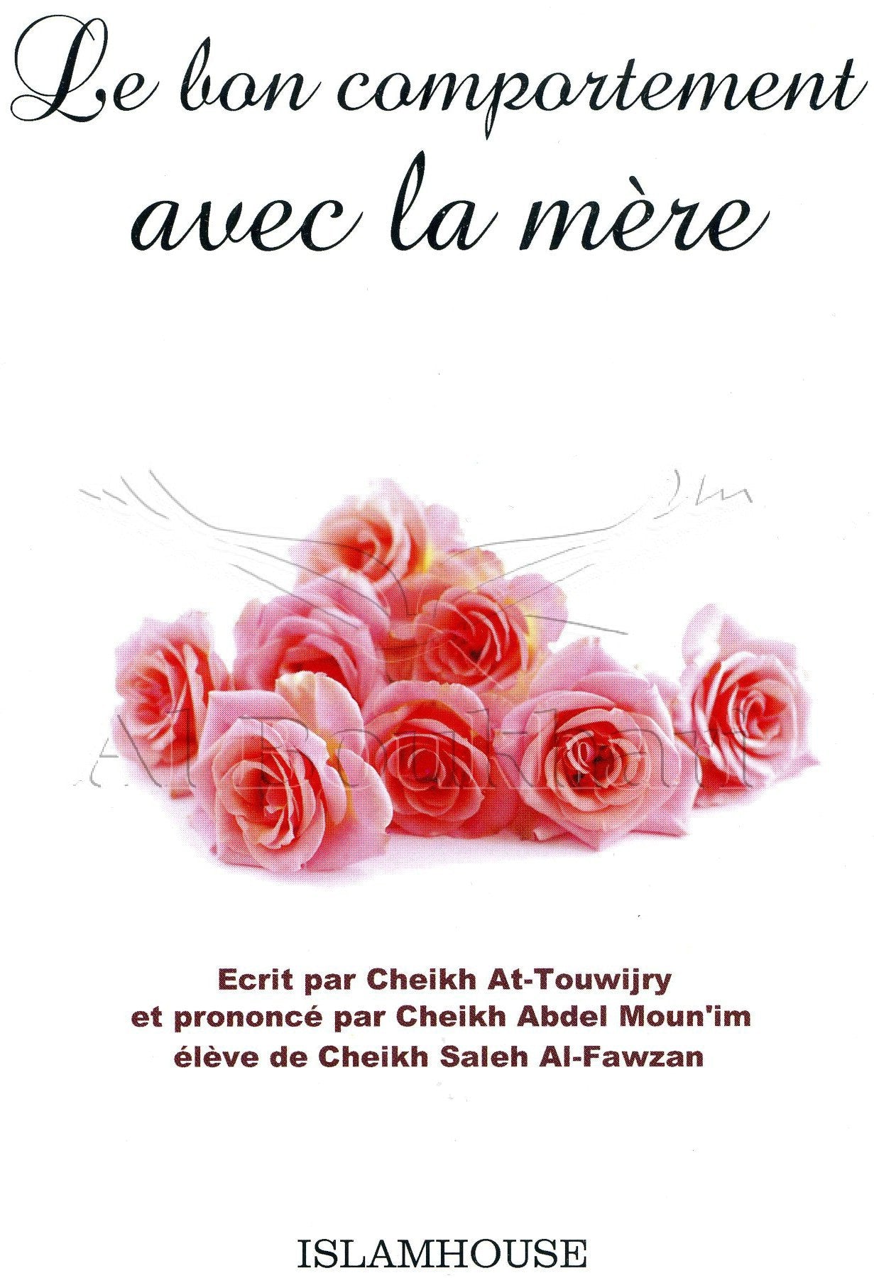 Le Bon Comportement Avec La Mère Books