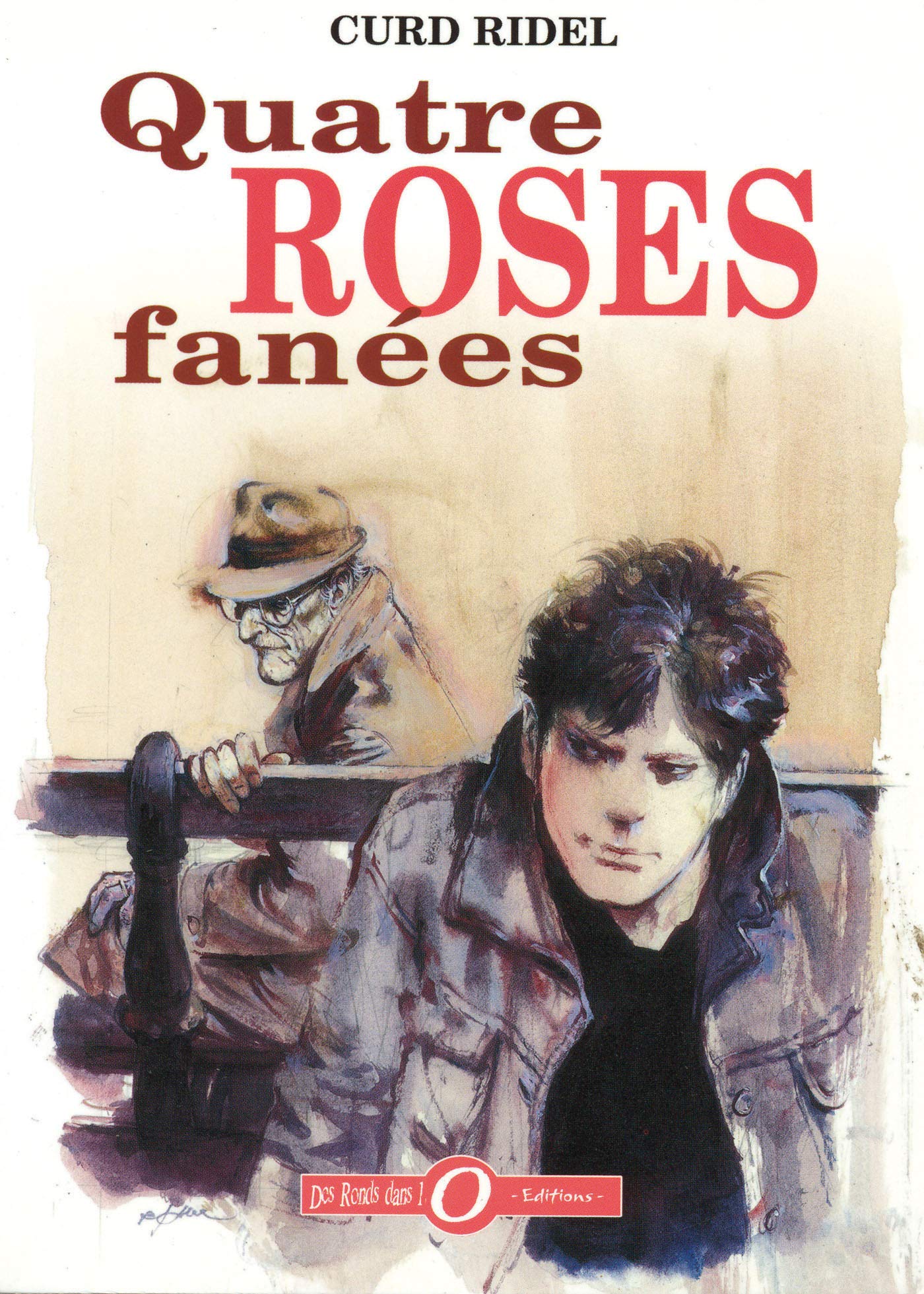 Quatre roses fanées book