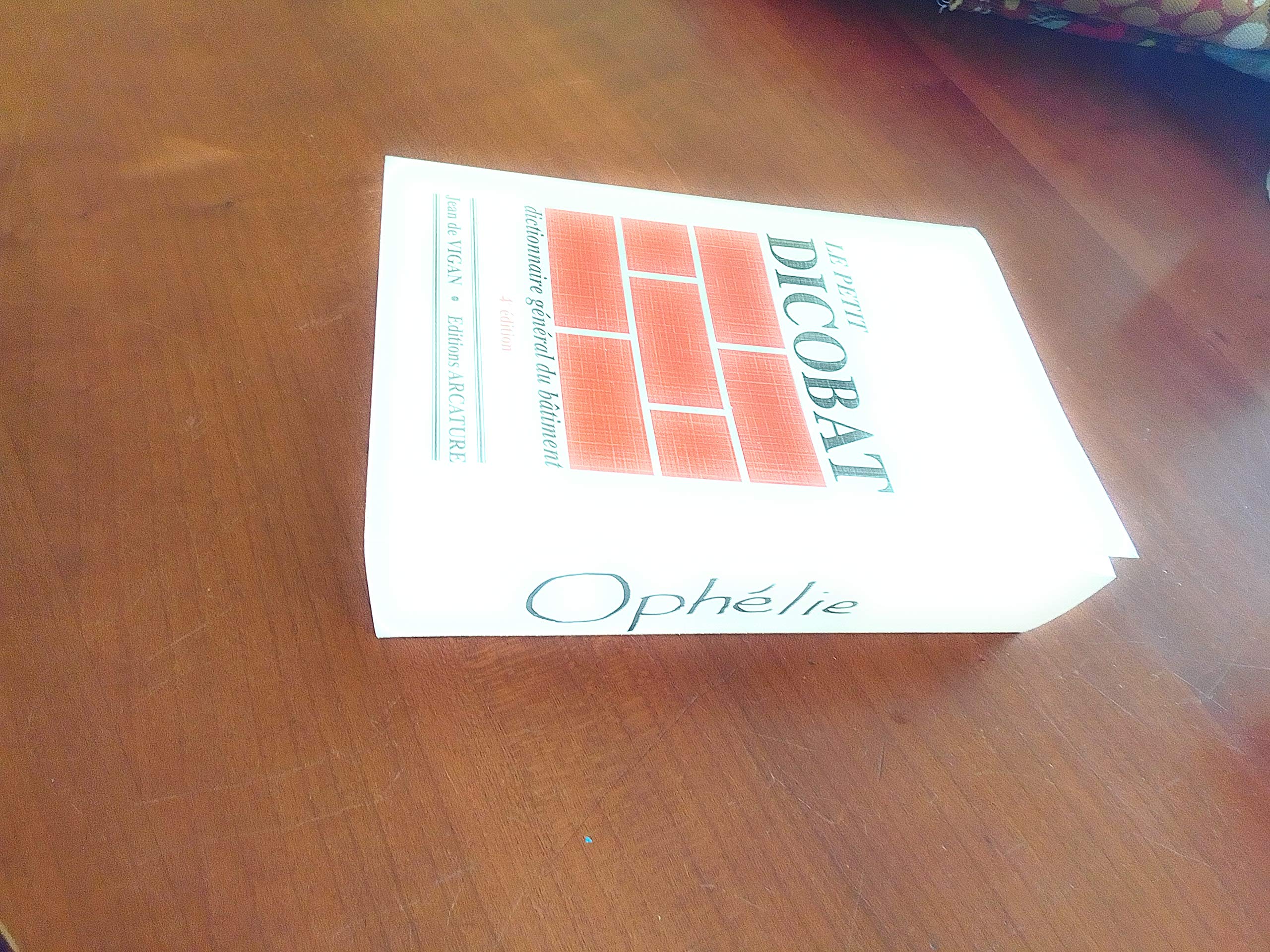 PETIT DICOBAT, dictionnaire général du bâtiment Books