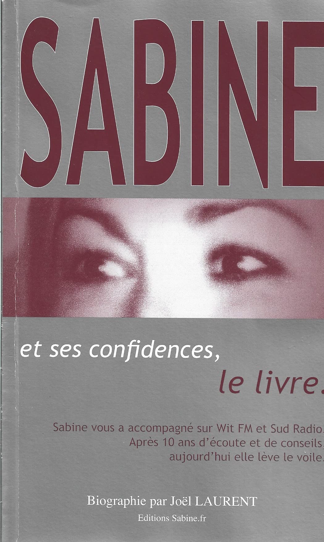 Sabine et ses confidences : Le livre book