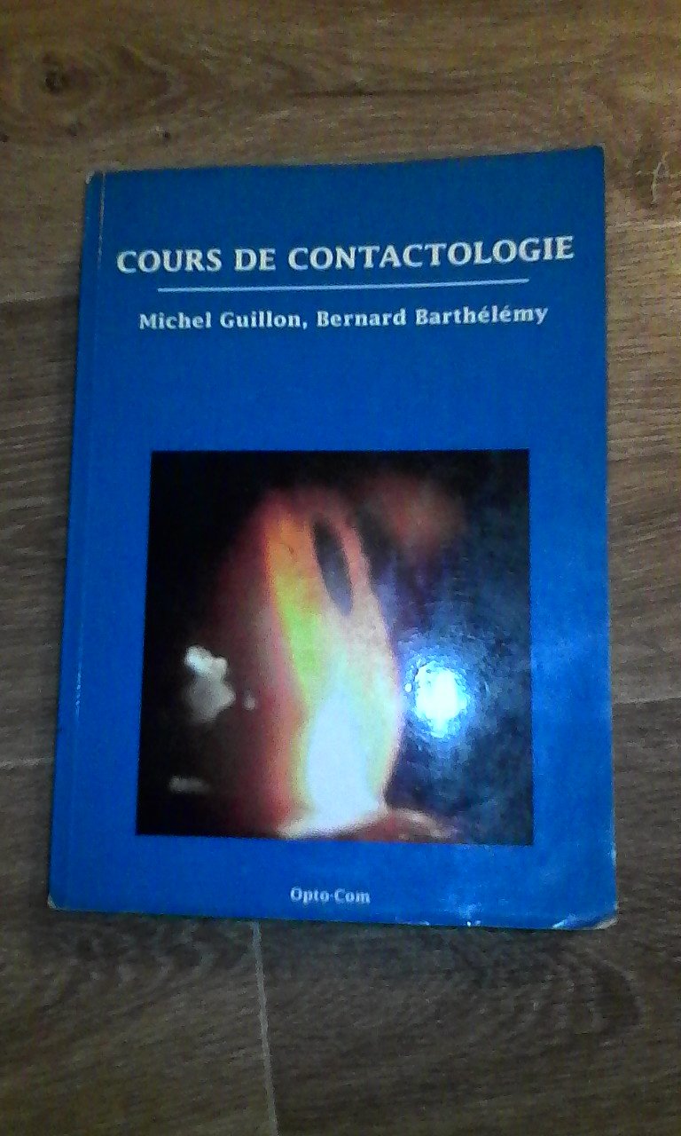 cours de contactologie book